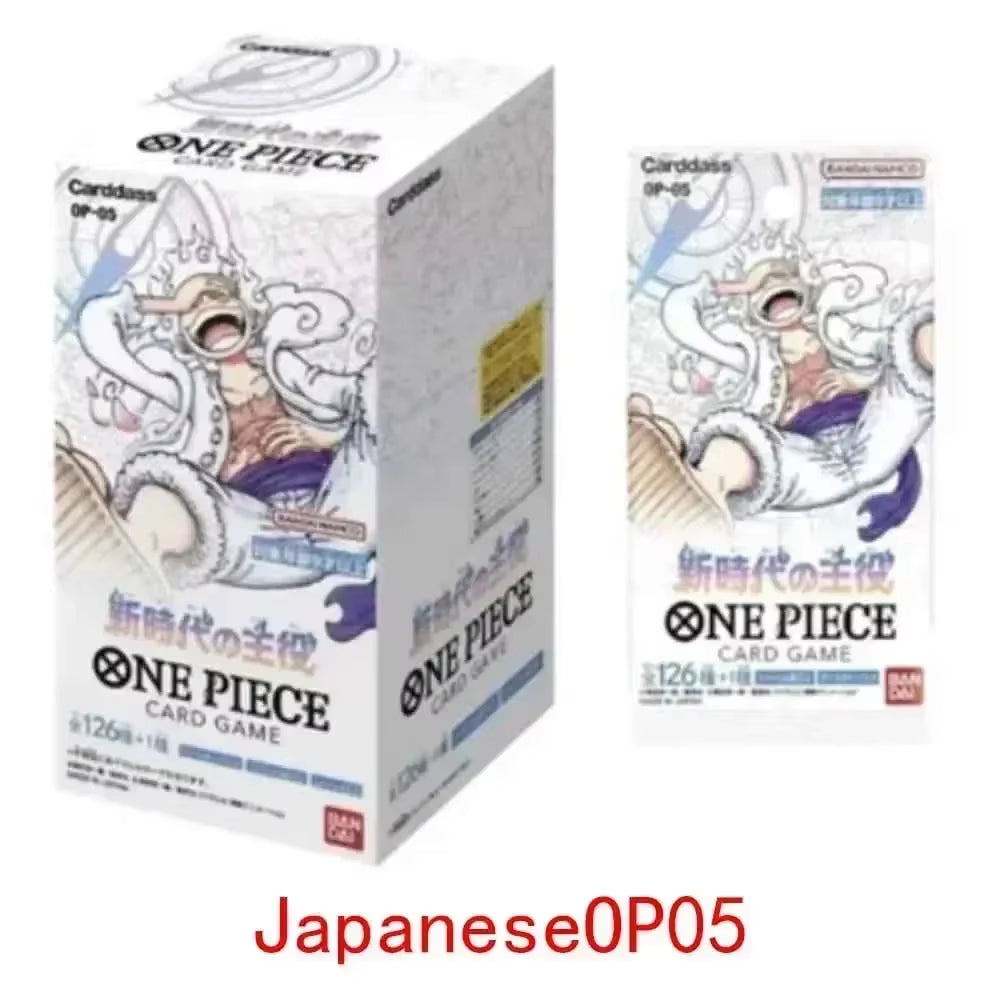 In Stock Bandai Genuine  Card OPCG God Speed Fist Luffy Pirate Group Seven Japanese Sealed Card Collection Toys Gift