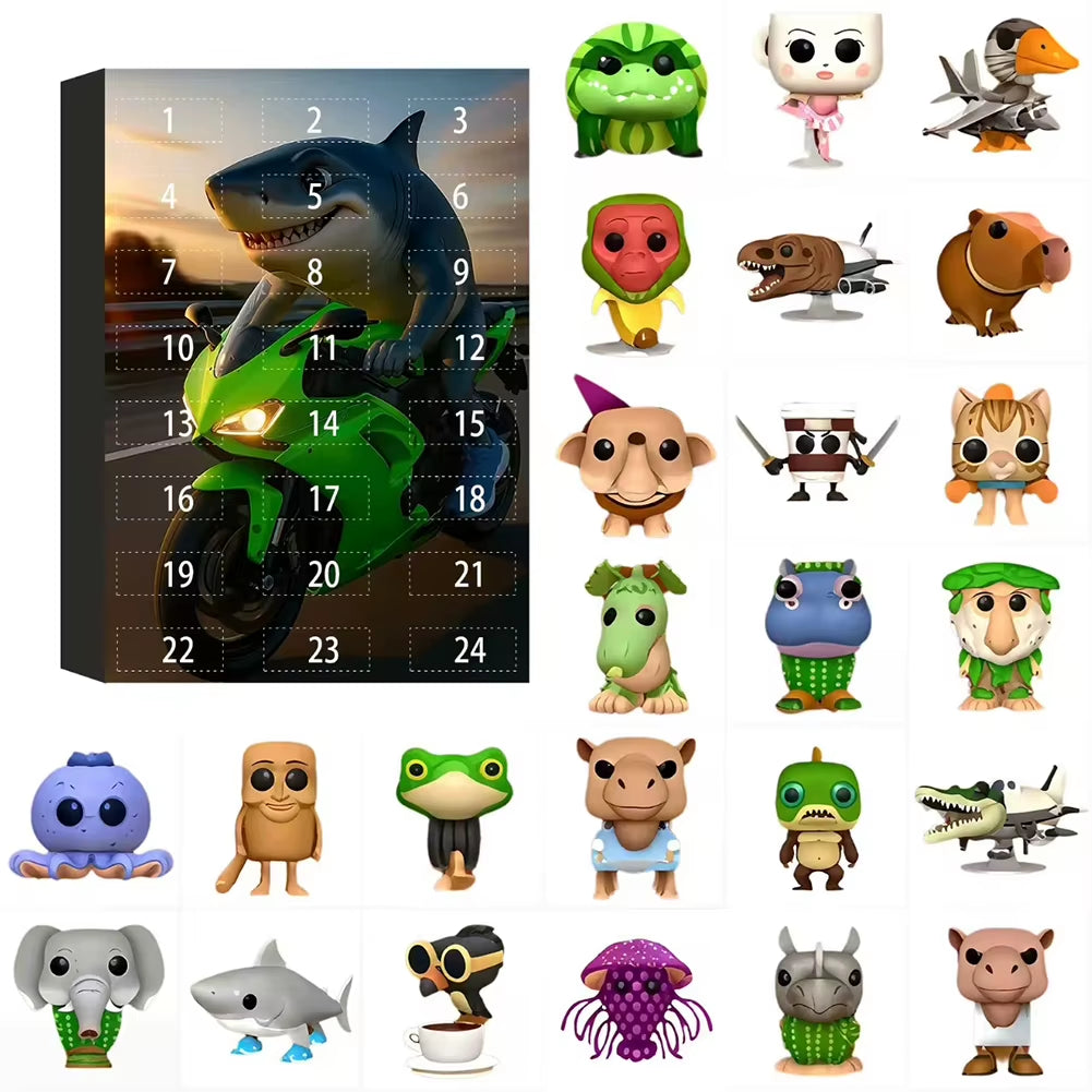 Tung Tung Sahur Character Blind Bag Characters Blind Boxes Guess Bag Mystery Box Toy Desktop Decoration Collection Ornaments