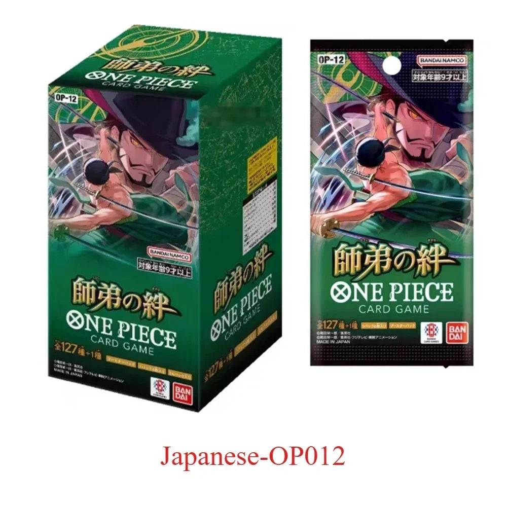 In Stock Bandai Genuine  Card OPCG God Speed Fist Luffy Pirate Group Seven Japanese Sealed Card Collection Toys Gift