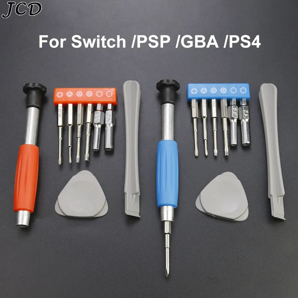 Screwdriver Set Disassembly Opening Tool Kit Repair Parts for Switch GBA SP New 3DS XL PSP NGC Game Console