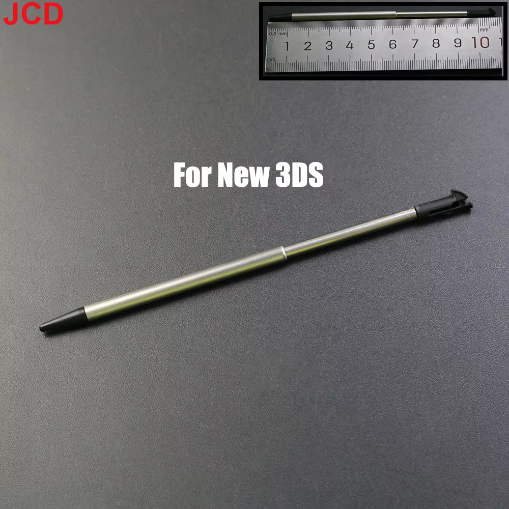 1Pcs Black Plastic Stylus Touch Screen Metal Telescopic Stylus Pen for 2DS 3DS New 2DS LL XL New 3DS XL LL for NDSL Ndsi NDS Wii