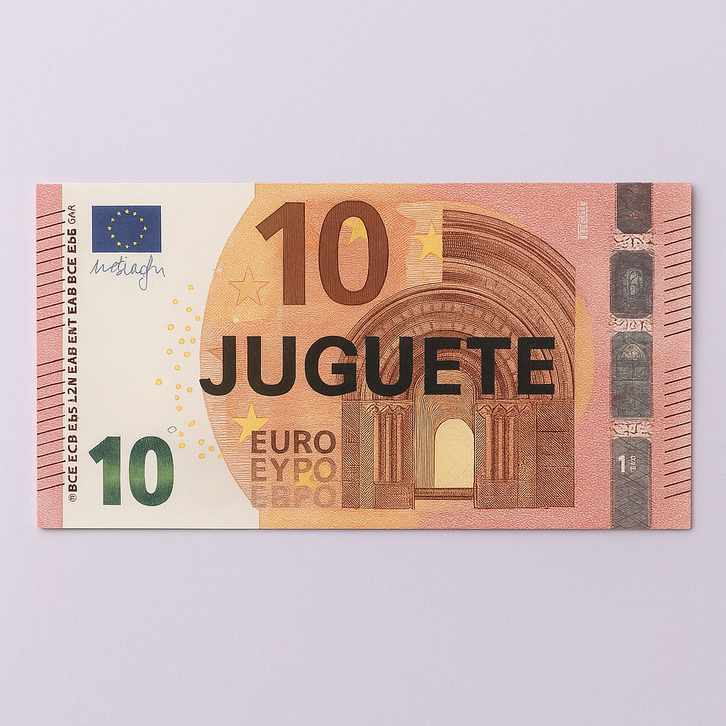 Billetes Euro De Juguete – Prop Money En 1, 2, 5, 10, 20, 50, 100, 200, 500 Euros | Ideal Para Año Nuevo, Pascua, Diwali Y Decoración