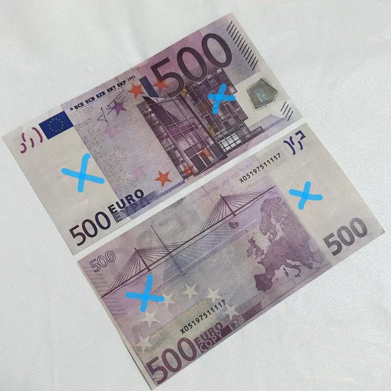 Billetes Euro De Juguete – Prop Money En 1, 2, 5, 10, 20, 50, 100, 200, 500 Euros | Ideal Para Año Nuevo, Pascua, Diwali Y Decoración