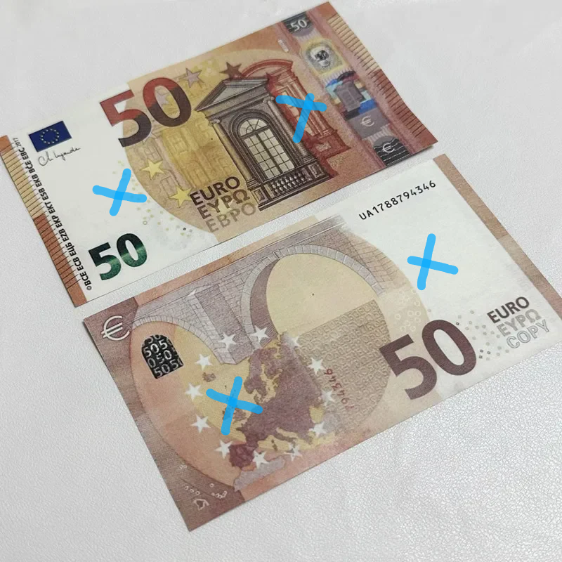 Billetes Euro De Juguete – Prop Money En 1, 2, 5, 10, 20, 50, 100, 200, 500 Euros | Ideal Para Año Nuevo, Pascua, Diwali Y Decoración