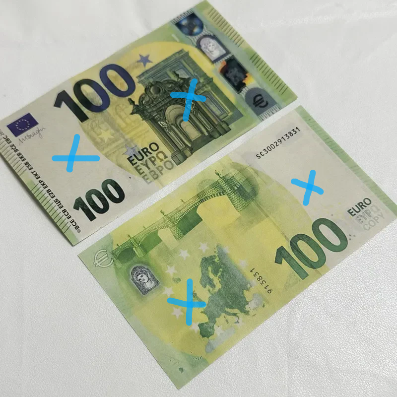Billetes Euro De Juguete – Prop Money En 1, 2, 5, 10, 20, 50, 100, 200, 500 Euros | Ideal Para Año Nuevo, Pascua, Diwali Y Decoración