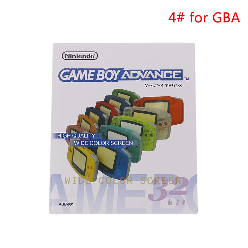 1PC for GBA/GBC/GBA SP/GB DMG Game Console New Packing Box Carton for Gameboy Advance New Packaging Protect Box