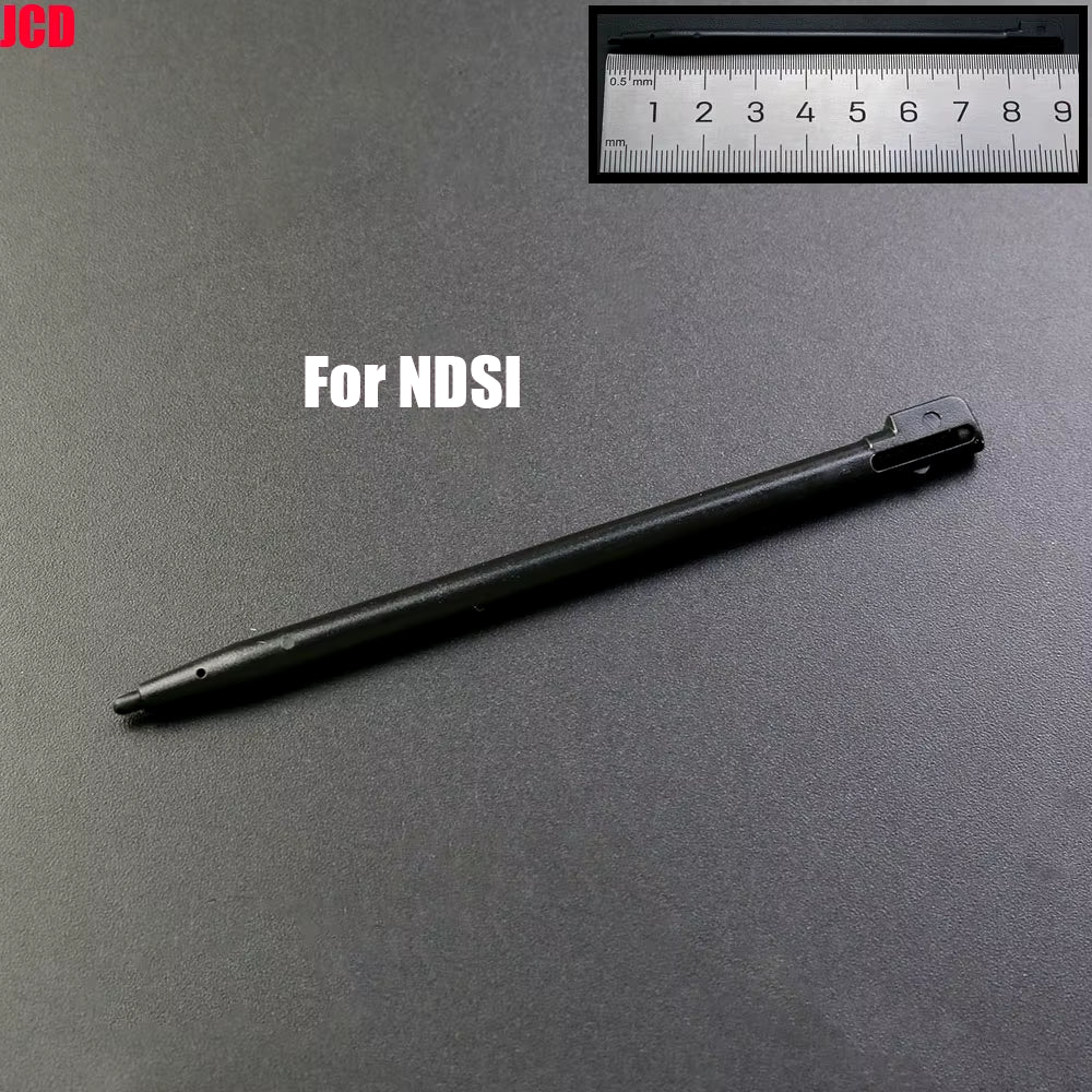 1Pcs Black Plastic Stylus Touch Screen Metal Telescopic Stylus Pen for 2DS 3DS New 2DS LL XL New 3DS XL LL for NDSL Ndsi NDS Wii