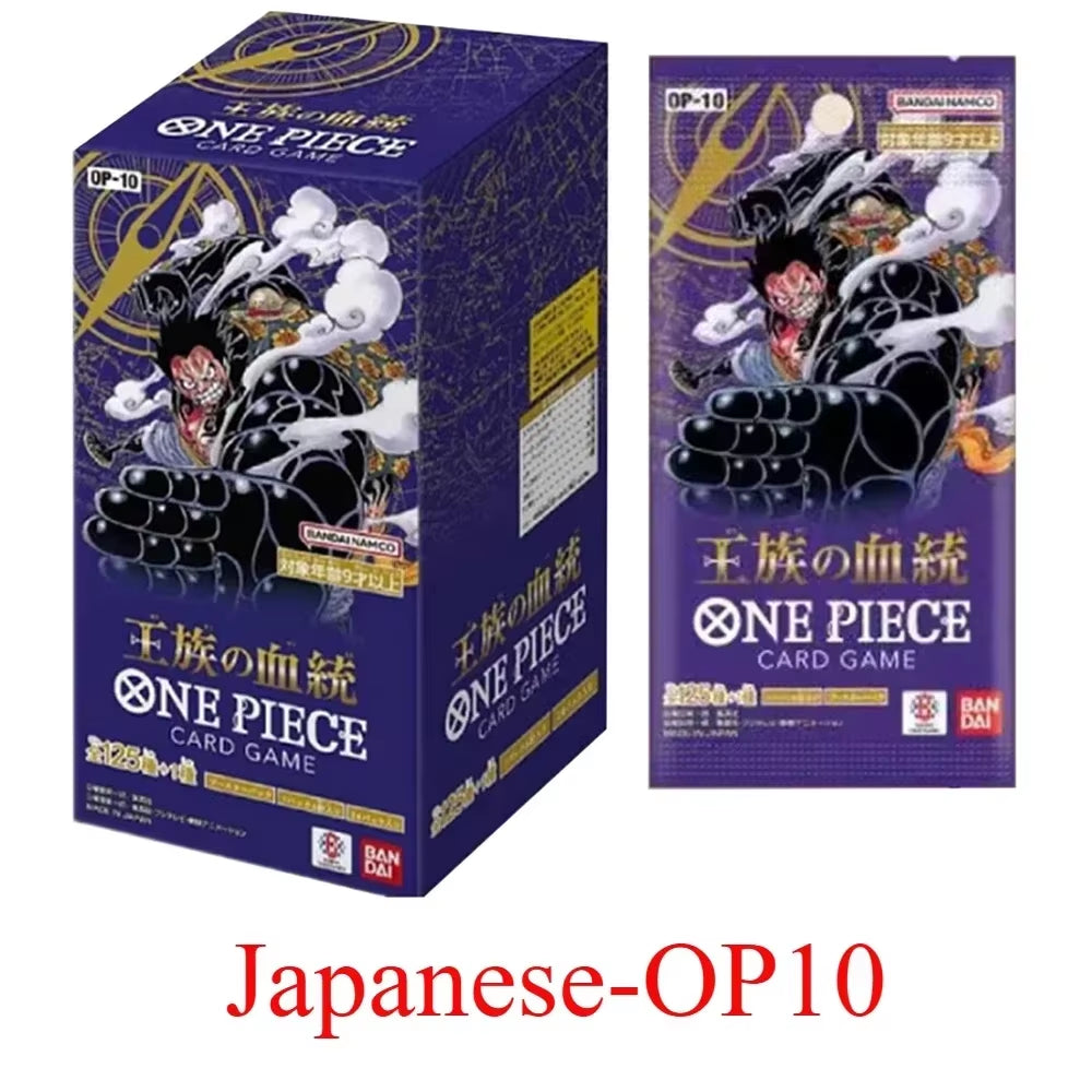 In Stock Bandai Genuine  Card OPCG God Speed Fist Luffy Pirate Group Seven Japanese Sealed Card Collection Toys Gift
