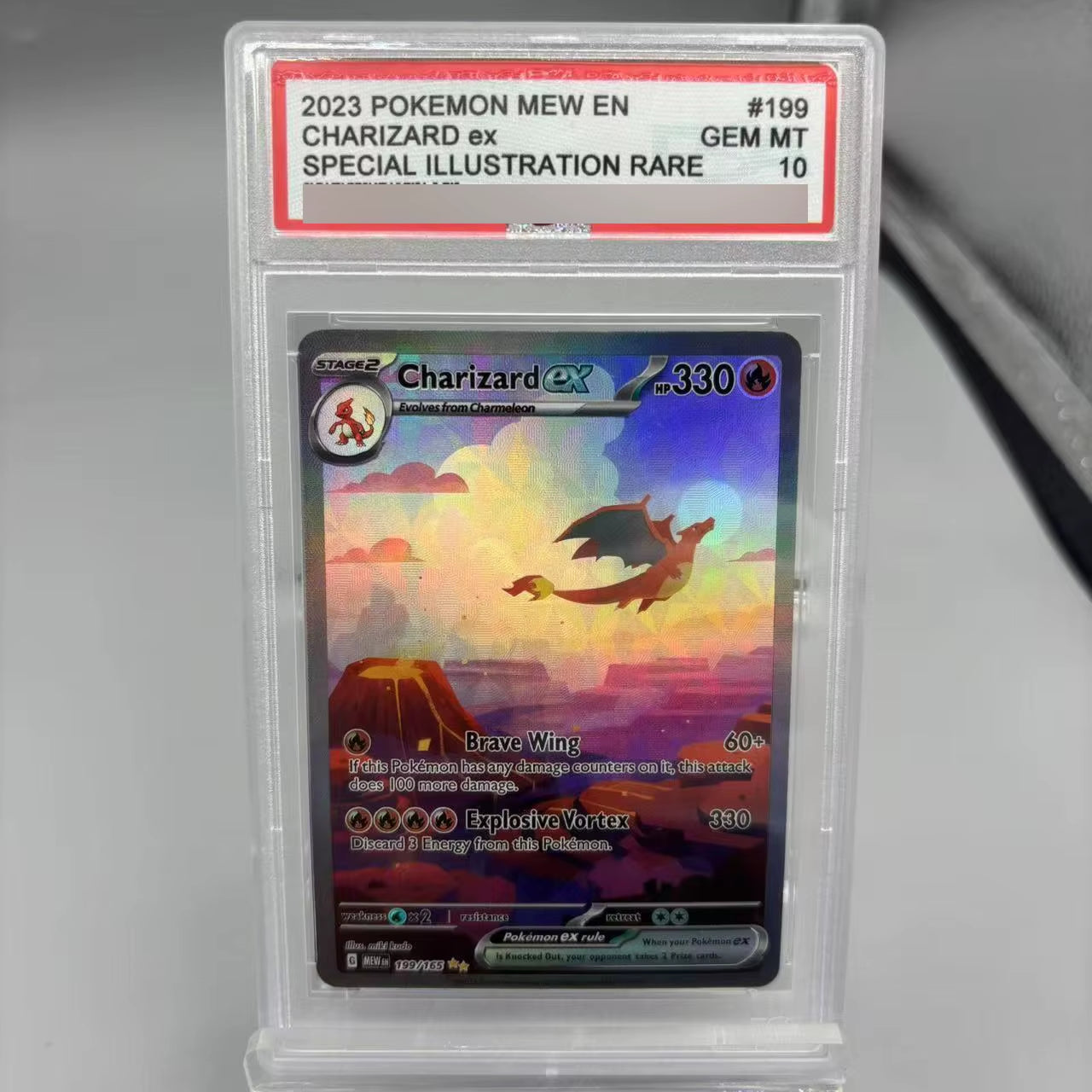Diy 2025 PTCG Umbreon EX SV8A 10Points English Rating Card Eevee Japanese Copy Version Classic Anime Collection Cards Gift Toys