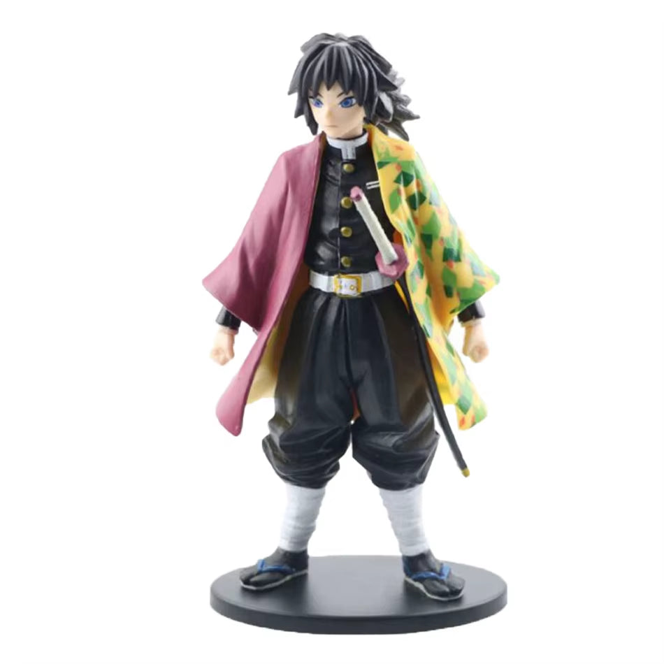 Anime Figure Kamado Tanjirou Nezuko Demon Slayer Figure Action Figures PVC Model Toys Zenitsu Figurine Inosuke Kimetsu No Yaiba