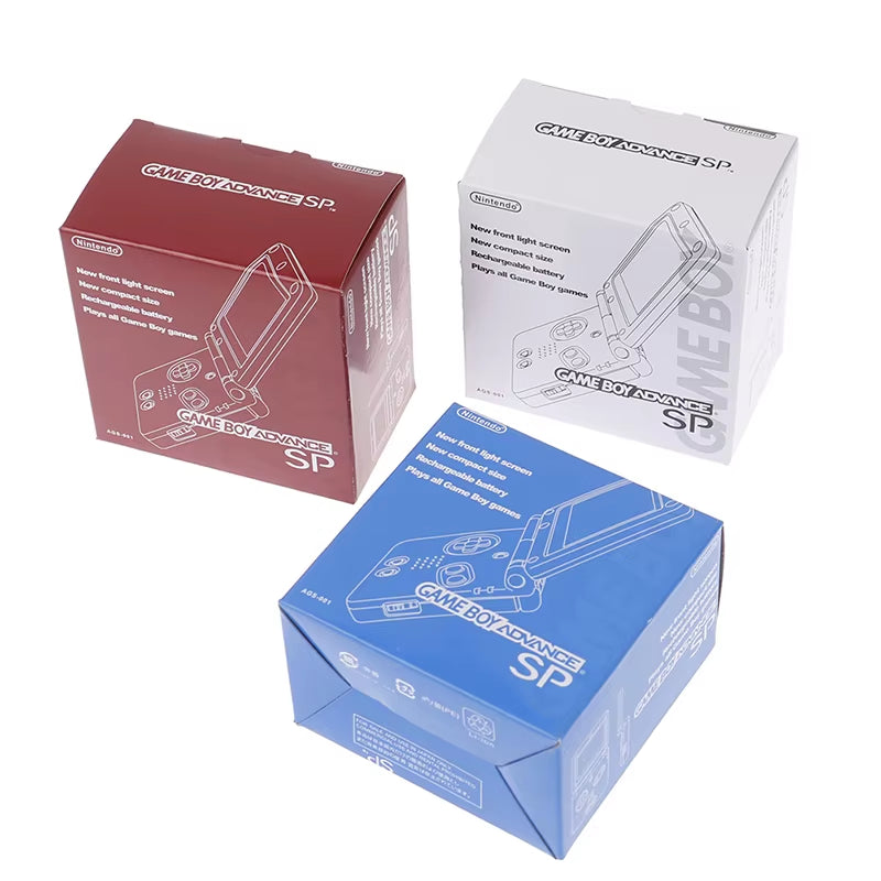 1PC for GBA/GBC/GBA SP/GB DMG Game Console New Packing Box Carton for Gameboy Advance New Packaging Protect Box