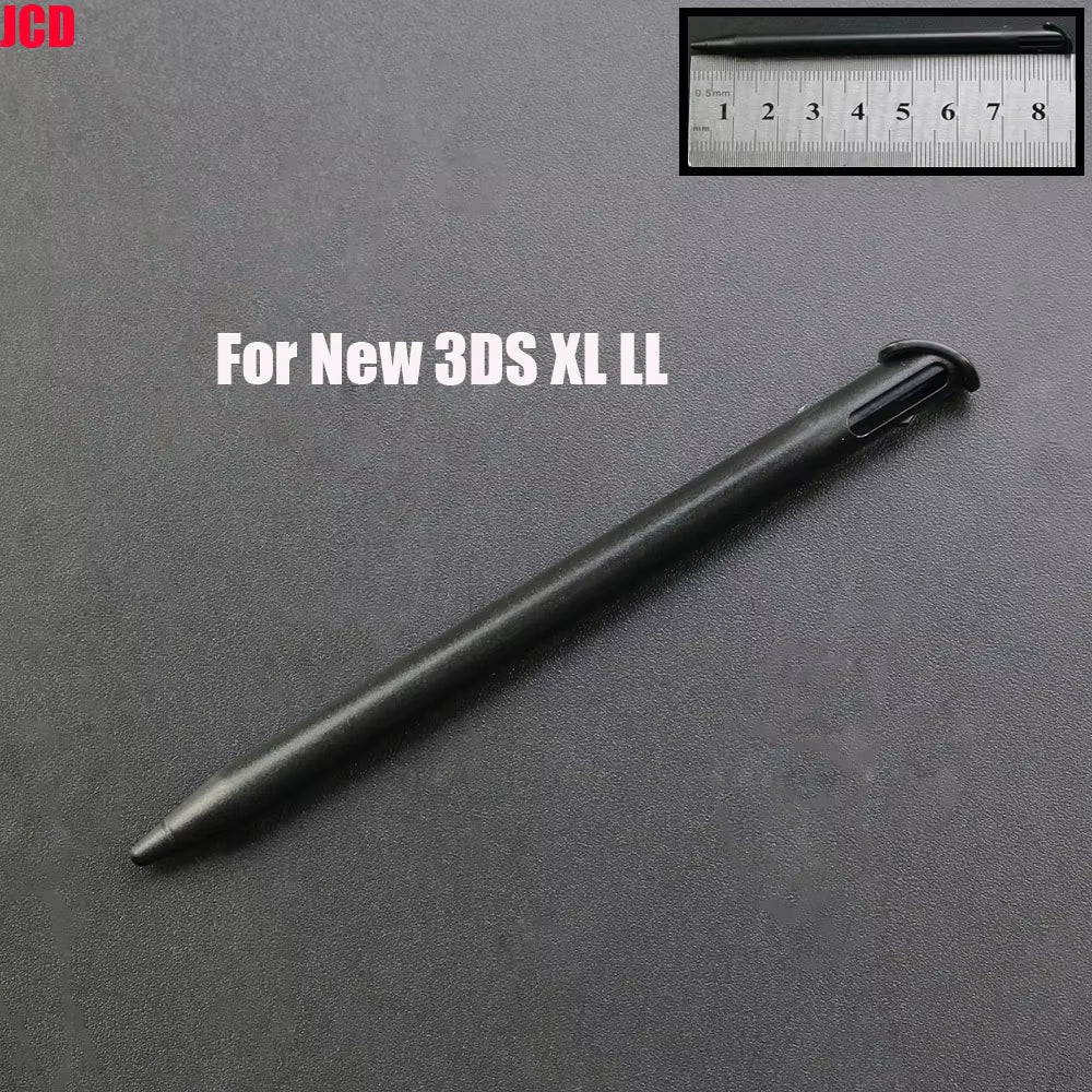 1Pcs Black Plastic Stylus Touch Screen Metal Telescopic Stylus Pen for 2DS 3DS New 2DS LL XL New 3DS XL LL for NDSL Ndsi NDS Wii