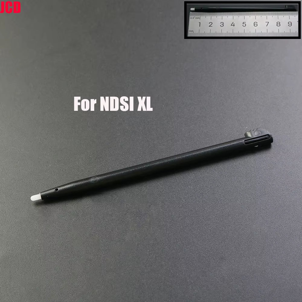 1Pcs Black Plastic Stylus Touch Screen Metal Telescopic Stylus Pen for 2DS 3DS New 2DS LL XL New 3DS XL LL for NDSL Ndsi NDS Wii