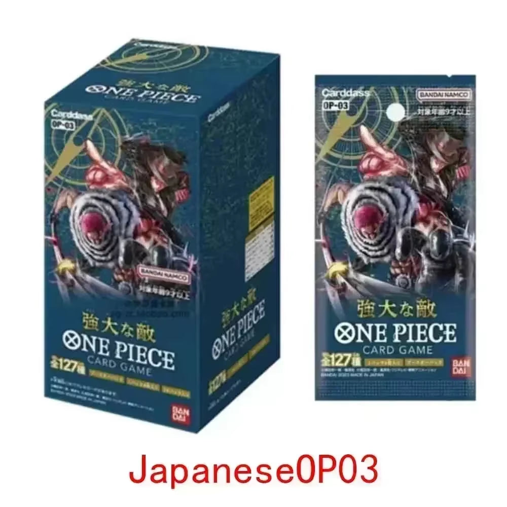 In Stock Bandai Genuine  Card OPCG God Speed Fist Luffy Pirate Group Seven Japanese Sealed Card Collection Toys Gift
