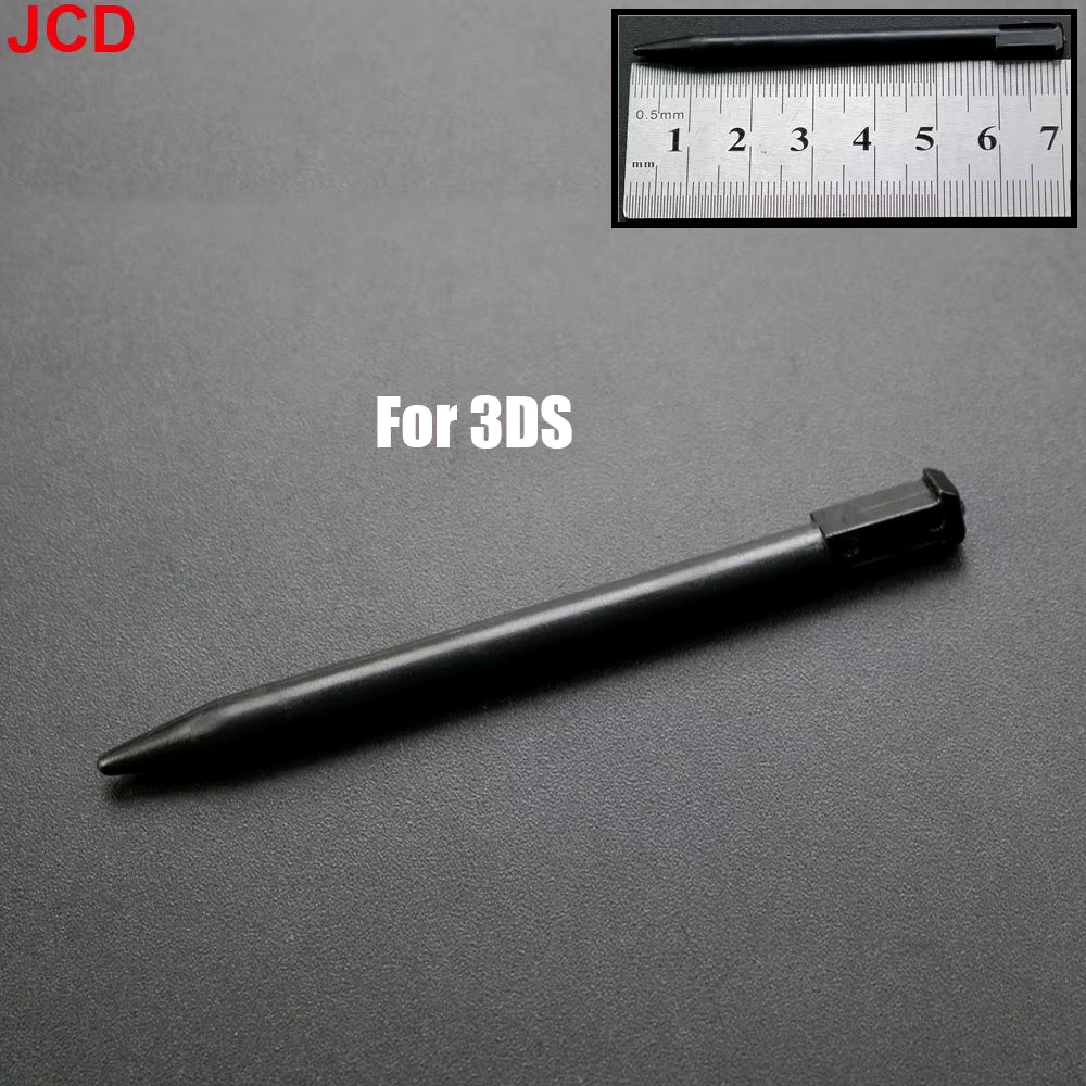1Pcs Black Plastic Stylus Touch Screen Metal Telescopic Stylus Pen for 2DS 3DS New 2DS LL XL New 3DS XL LL for NDSL Ndsi NDS Wii