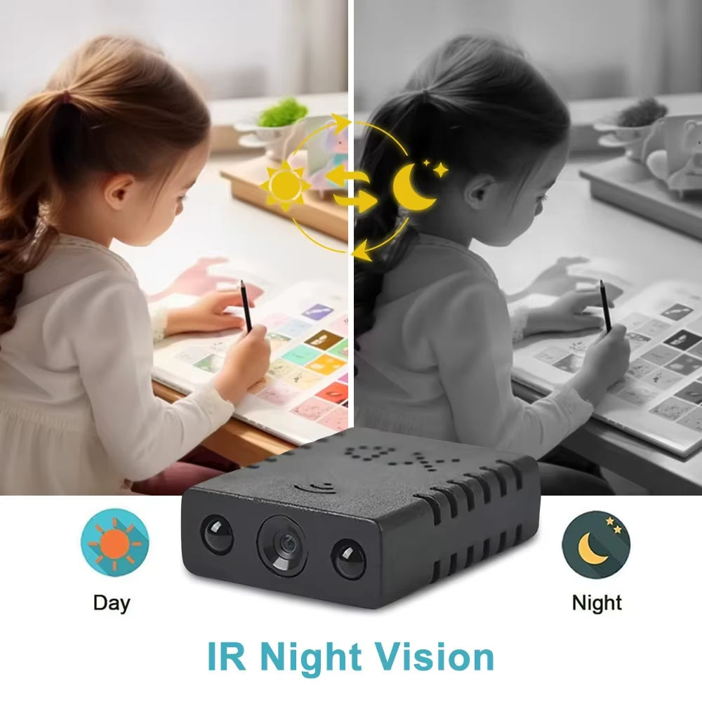 XD 1080P Wifi Mini Camera Smart Wireless Camcorder IP Camera Sport Camera Night Vision Remote Security Protection Video Recorder
