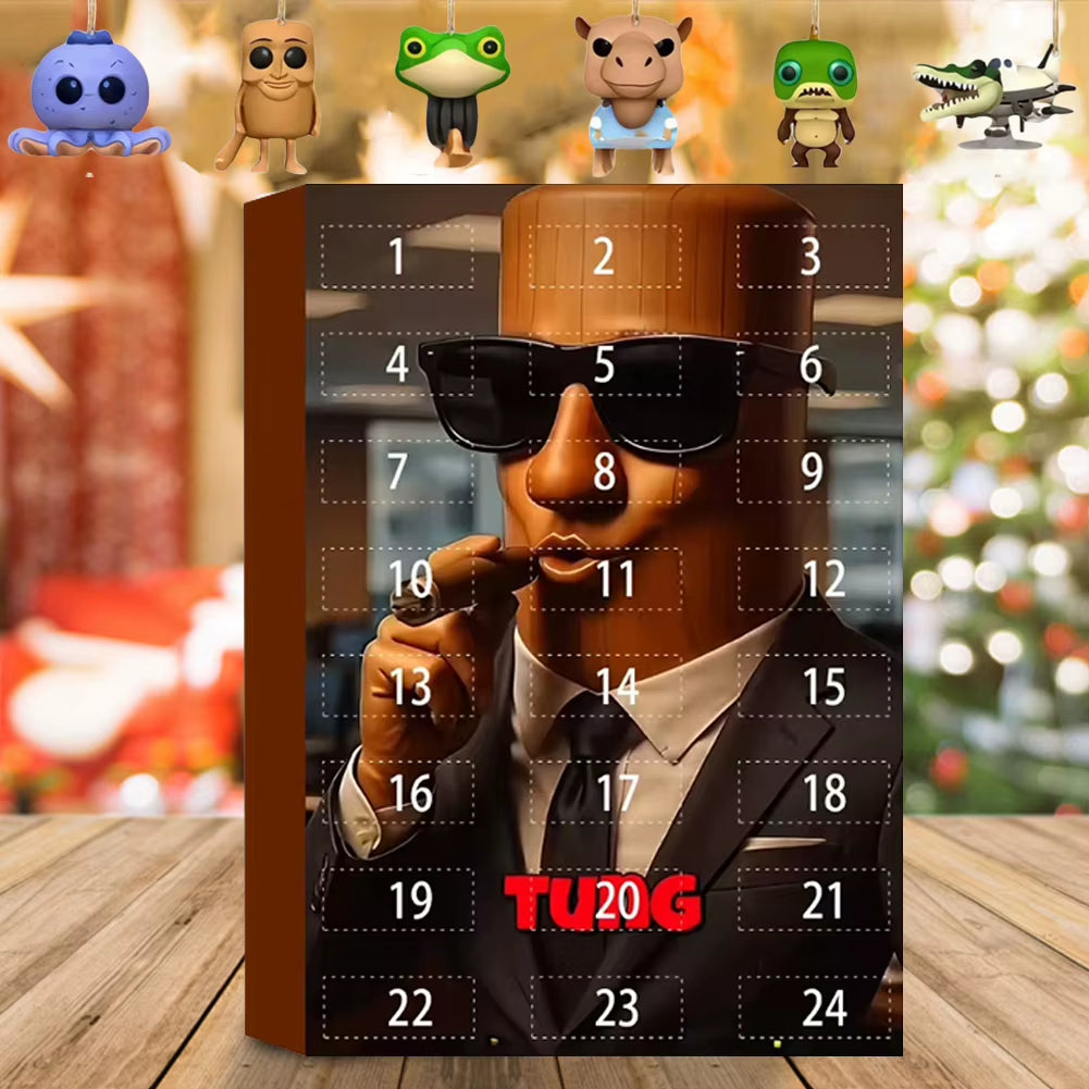 Tung Tung Sahur Character Blind Bag Characters Blind Boxes Guess Bag Mystery Box Toy Desktop Decoration Collection Ornaments