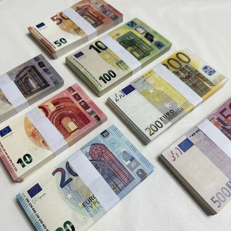 Billetes Euro de Juguete