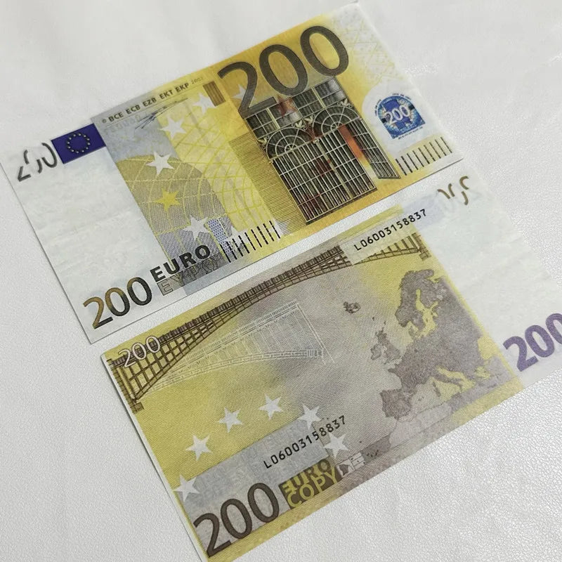 Billetes Euro de Juguete