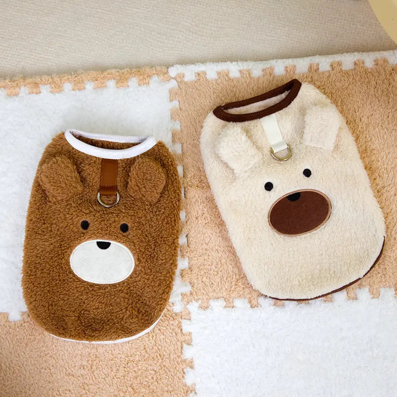 Chaleco de Forro Polar para Perros Pequeños – Ropa de Invierno Cálida y Cómoda