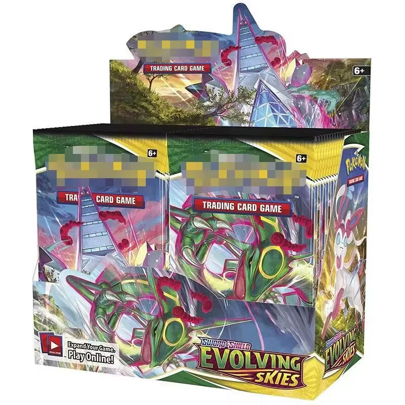 Caja Colección Evolving Skies: 360 Cartas en Inglés con Paquetes de Expansión, Accesorios y Sorpresas Exclusivas