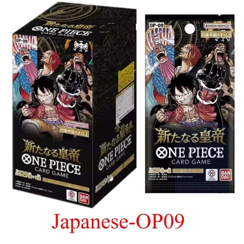 In Stock Bandai Genuine  Card OPCG God Speed Fist Luffy Pirate Group Seven Japanese Sealed Card Collection Toys Gift