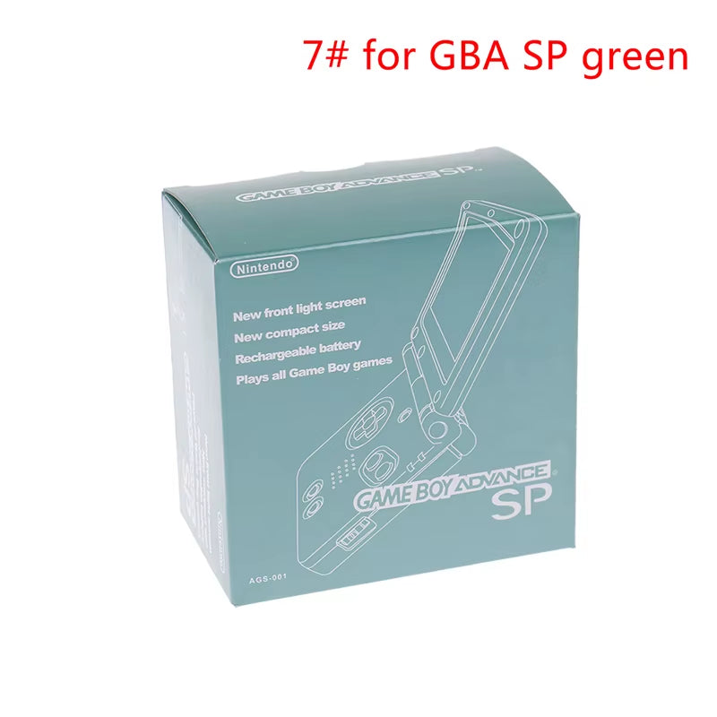 1PC for GBA/GBC/GBA SP/GB DMG Game Console New Packing Box Carton for Gameboy Advance New Packaging Protect Box