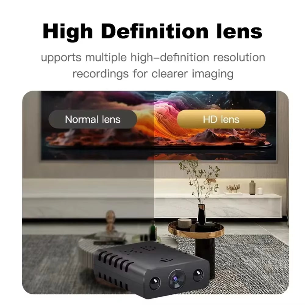XD 1080P Wifi Mini Camera Smart Wireless Camcorder IP Camera Sport Camera Night Vision Remote Security Protection Video Recorder