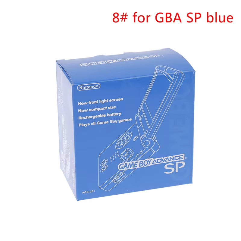 1PC for GBA/GBC/GBA SP/GB DMG Game Console New Packing Box Carton for Gameboy Advance New Packaging Protect Box