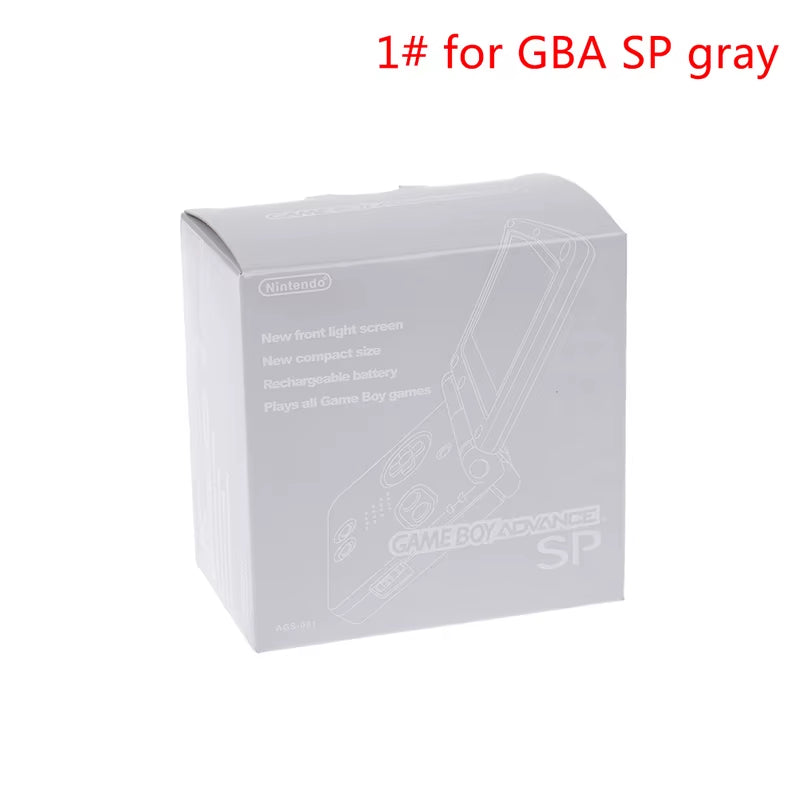 1PC for GBA/GBC/GBA SP/GB DMG Game Console New Packing Box Carton for Gameboy Advance New Packaging Protect Box