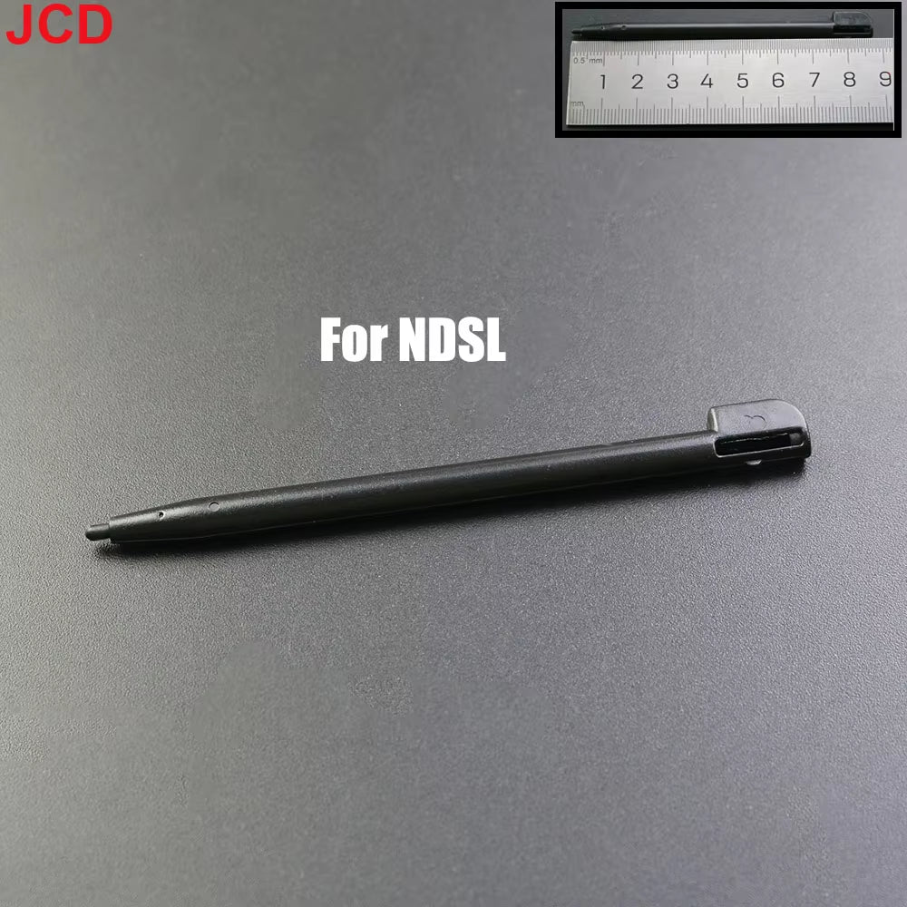 1Pcs Black Plastic Stylus Touch Screen Metal Telescopic Stylus Pen for 2DS 3DS New 2DS LL XL New 3DS XL LL for NDSL Ndsi NDS Wii