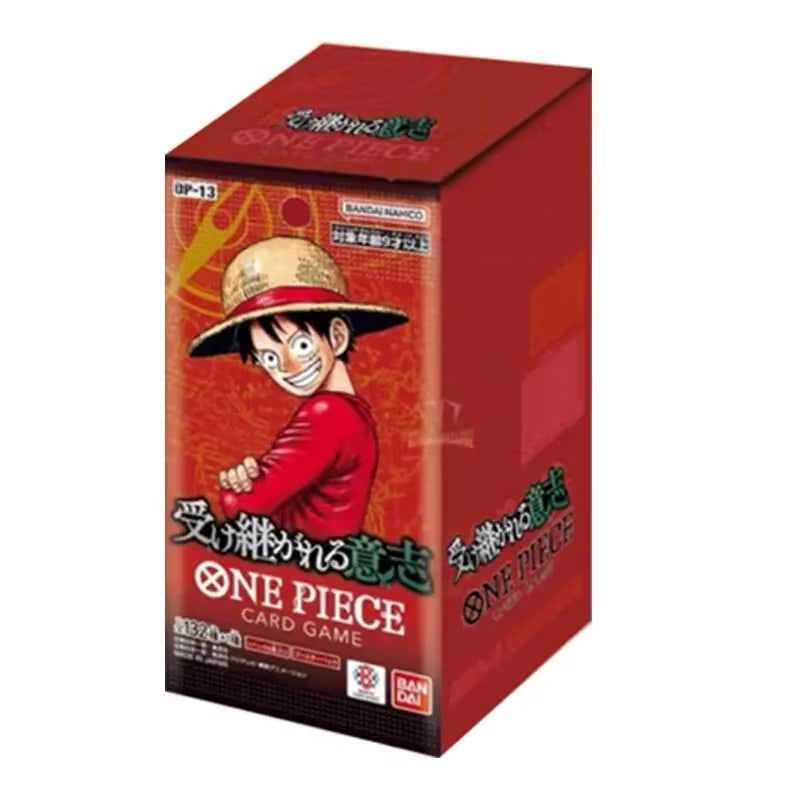 In Stock Bandai Genuine  Card OPCG God Speed Fist Luffy Pirate Group Seven Japanese Sealed Card Collection Toys Gift