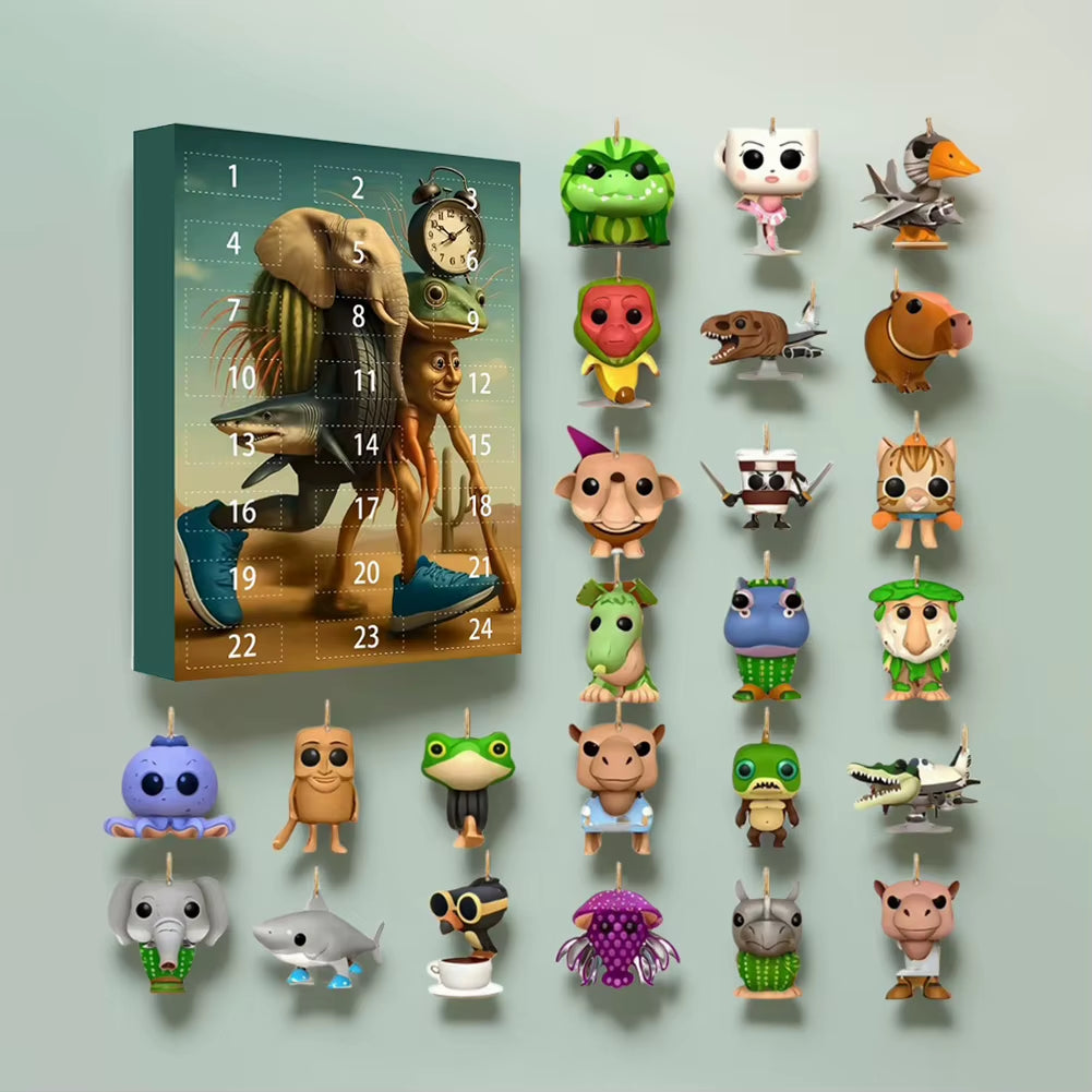 Tung Tung Sahur Character Blind Bag Characters Blind Boxes Guess Bag Mystery Box Toy Desktop Decoration Collection Ornaments
