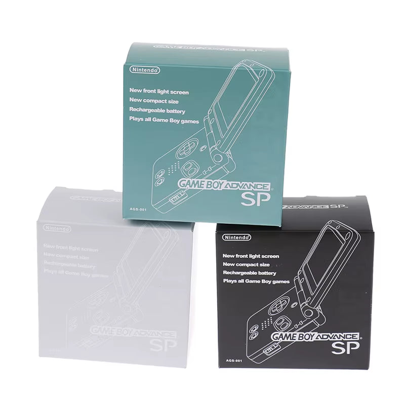 1PC for GBA/GBC/GBA SP/GB DMG Game Console New Packing Box Carton for Gameboy Advance New Packaging Protect Box