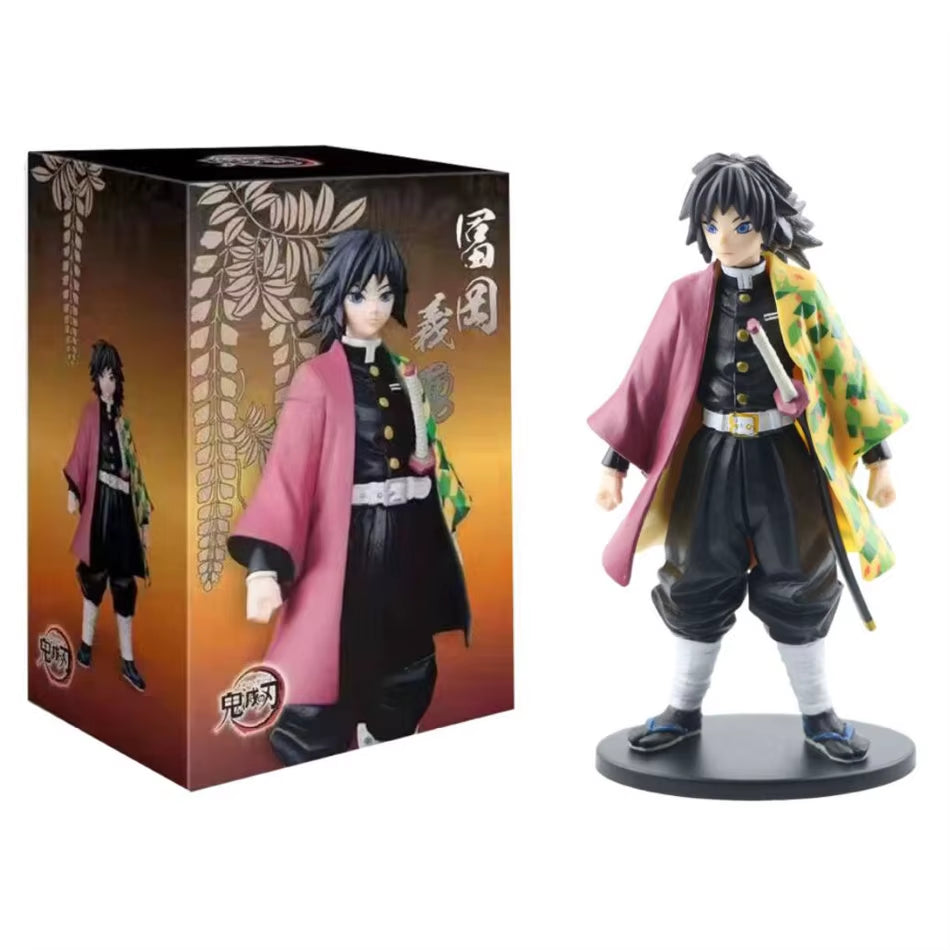 Anime Figure Kamado Tanjirou Nezuko Demon Slayer Figure Action Figures PVC Model Toys Zenitsu Figurine Inosuke Kimetsu No Yaiba