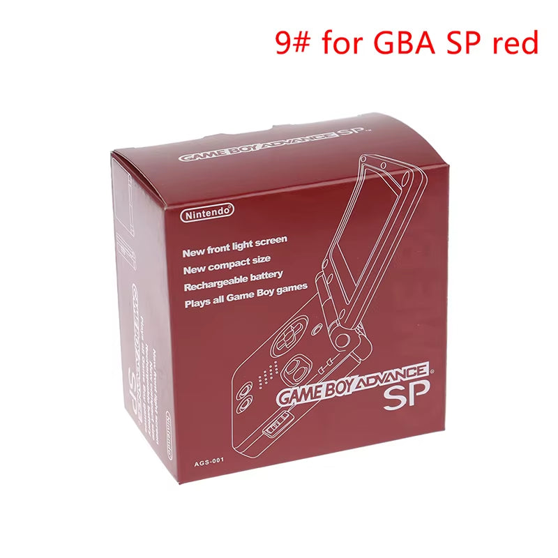 1PC for GBA/GBC/GBA SP/GB DMG Game Console New Packing Box Carton for Gameboy Advance New Packaging Protect Box