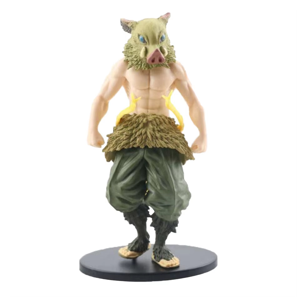 Anime Figure Kamado Tanjirou Nezuko Demon Slayer Figure Action Figures PVC Model Toys Zenitsu Figurine Inosuke Kimetsu No Yaiba